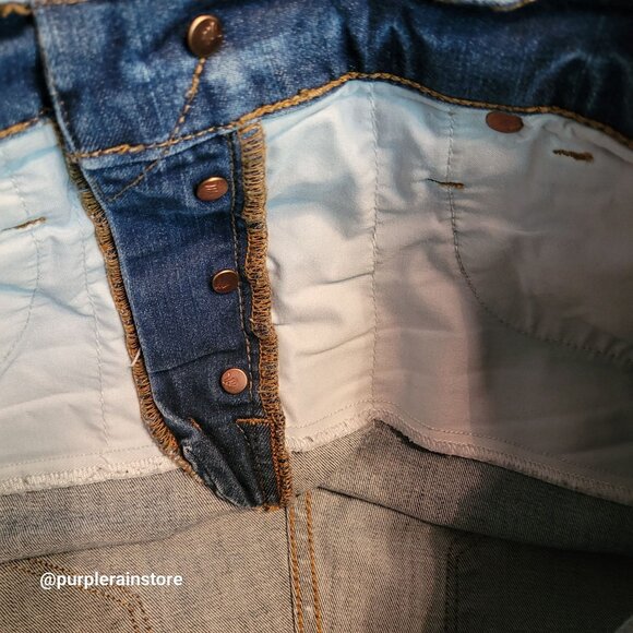 Madewell Jeans 28 Skinny Button Fly 10" High Rise Rosecliff H6319 Tummy Control - Picture 4 of 13